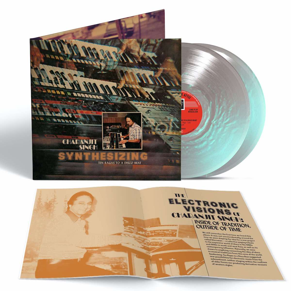 Charanjit Singh - Synthesizing: Ten Ragas To A Disco Beat PEARLESCENT TRANSCENDENT FUTURE 2LP (Vinyl LP) PRE-ORDER