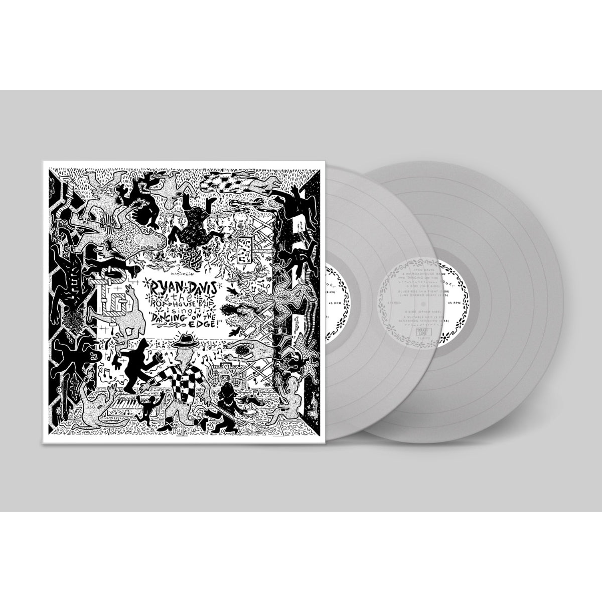 Ryan Davis And The Roadhouse Band - Dancing On The Edge CLEAR 2LP (Vinyl LP) PRE-ORDER
