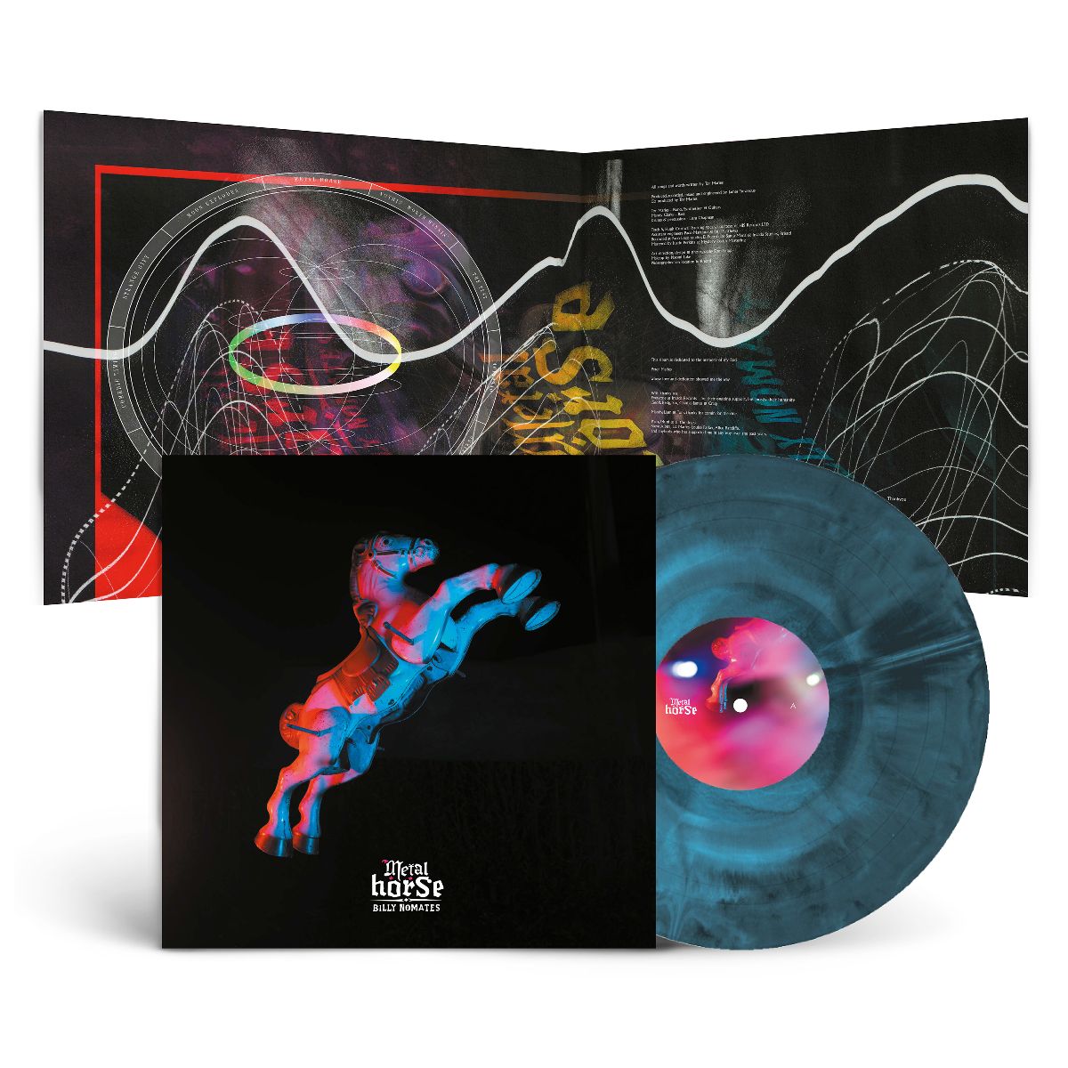 Billy Nomates - Metalhorse BLUE GALAXY VINYL (Vinyl LP) PRE-ORDER