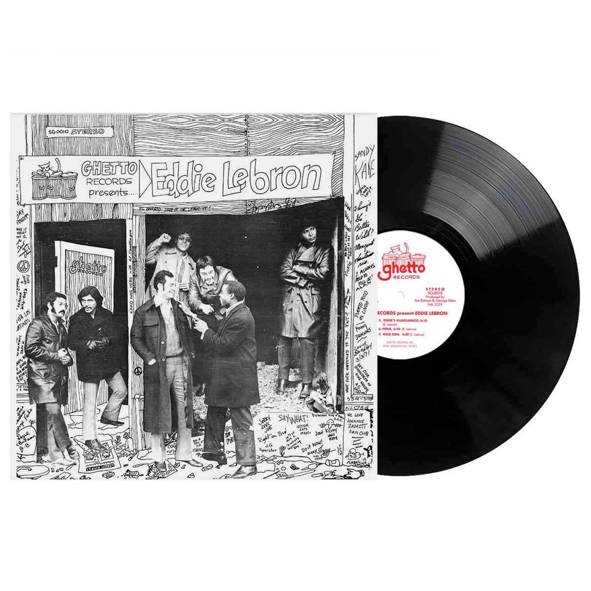 Lebron, Eddie - Ghetto Records Presents... (Vinyl LP) PRE-ORDER