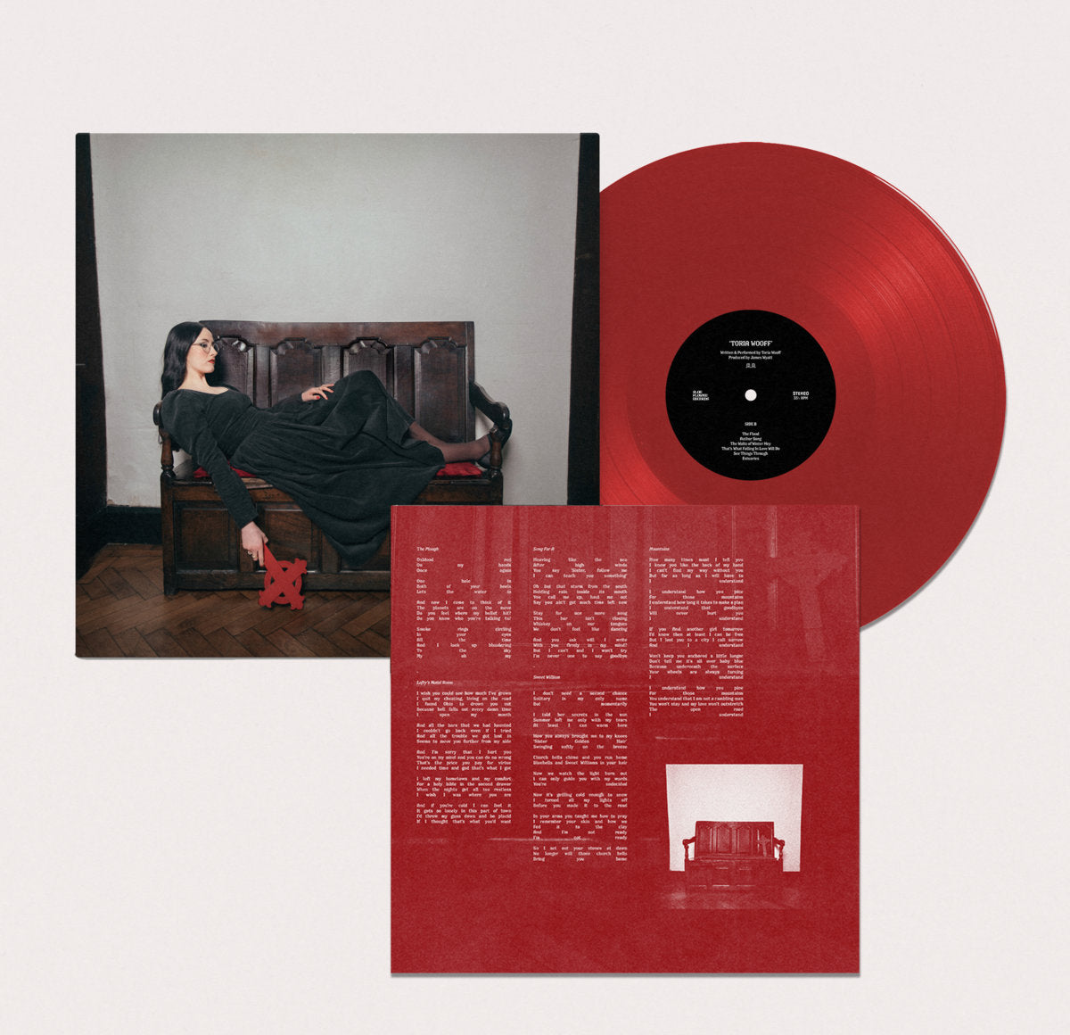 Toria Wooff - Toria Wooff LIMITED 180G ‘BLOOD RED’ VINYL (Vinyl LP) PRE-ORDER