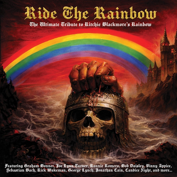 Various Artists - Ride The Rainbow - The Ultimate Tribute To Ritchie Blackmore’S Rainbow RED BLUE SPLATTER 2LP (Vinyl LP) PRE-ORDER