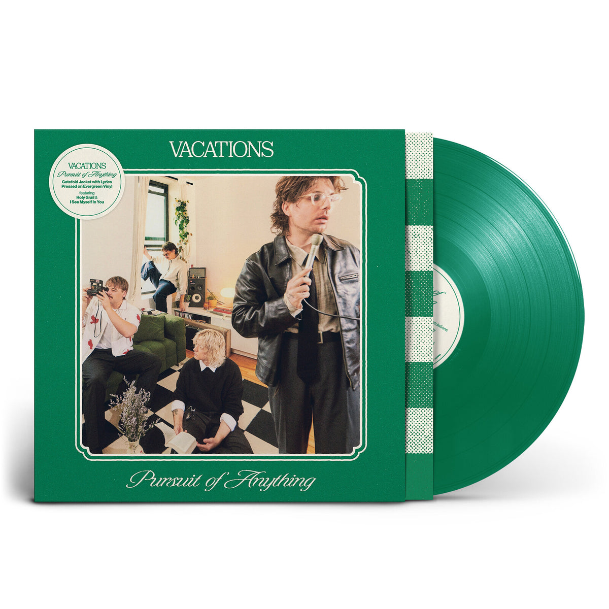 Vacations - Pursuit Of Anything GREEN VINYL (Vinyl LP) PRE-ORDER