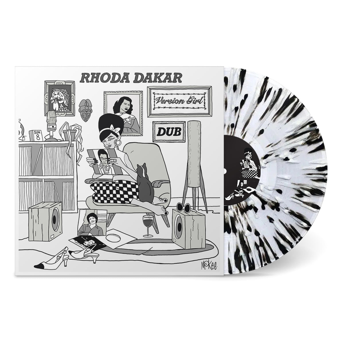 Rhoda Dakar - Version Girl In Dub SPLATTER LP (Vinyl LP) PRE-ORDER