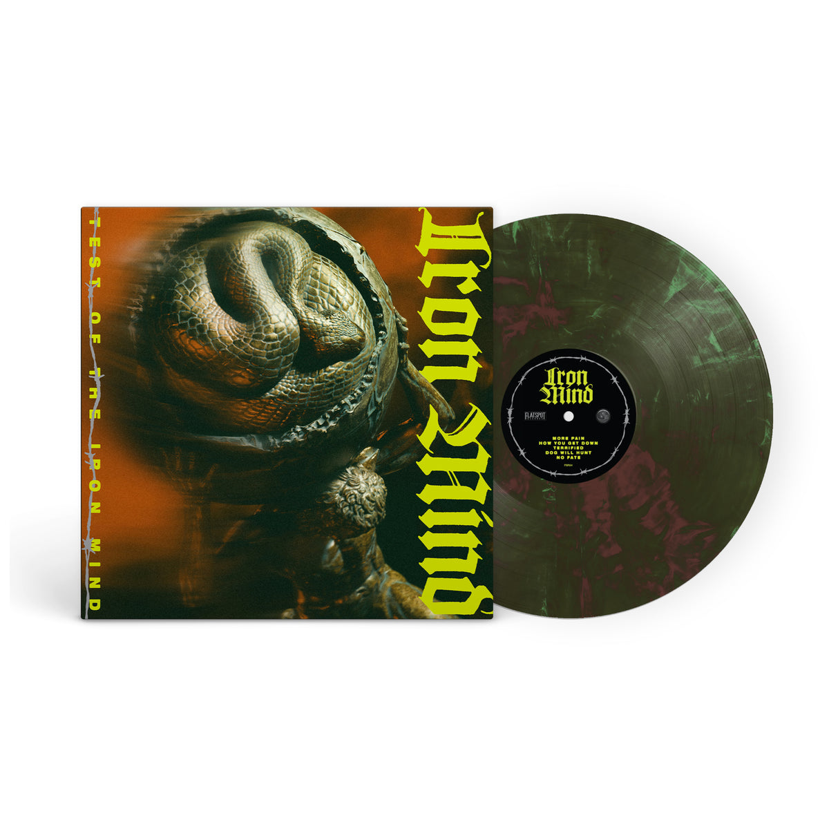 Iron Mind - Test Of The Iron Mind MARBLE LP (Vinyl LP) PRE-ORDER