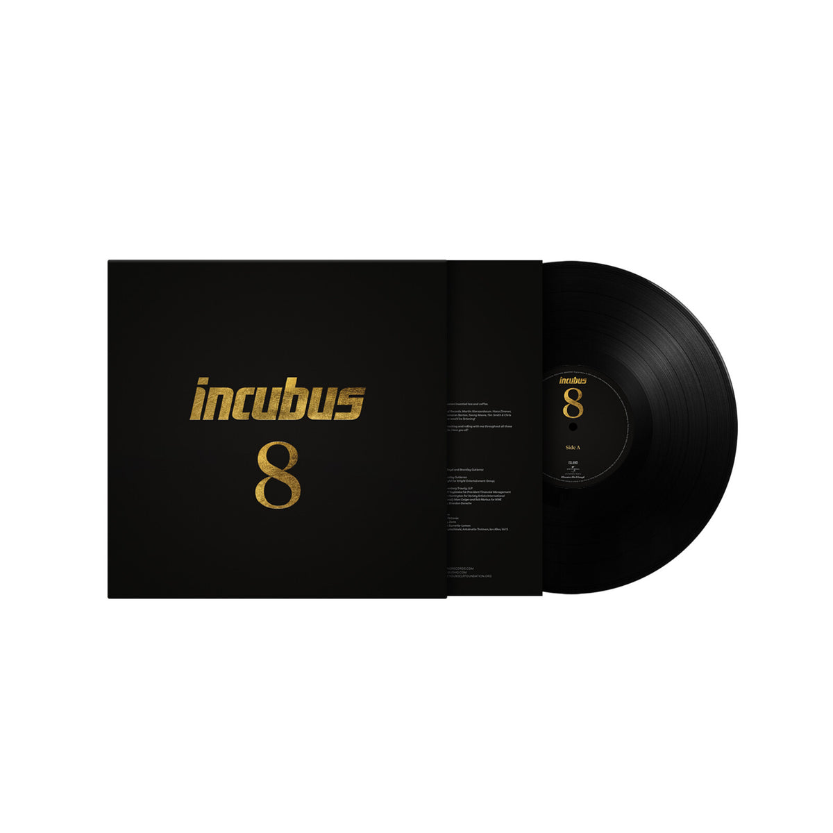 Incubus - 8 BLACK VINYL (Vinyl LP) PRE-ORDER – The Jazz Vault