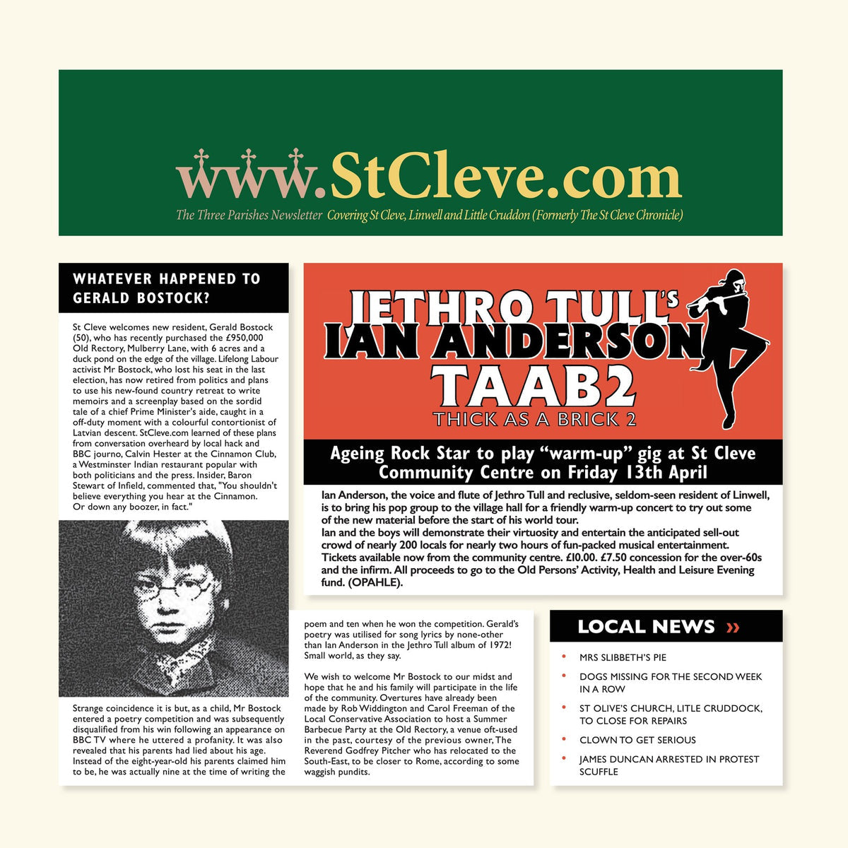 Ian Anderson - Thick As A Brick 2 (Half-Speed Master) 2LP HALF SPEED MASTER (Vinyl LP) PRE-ORDER