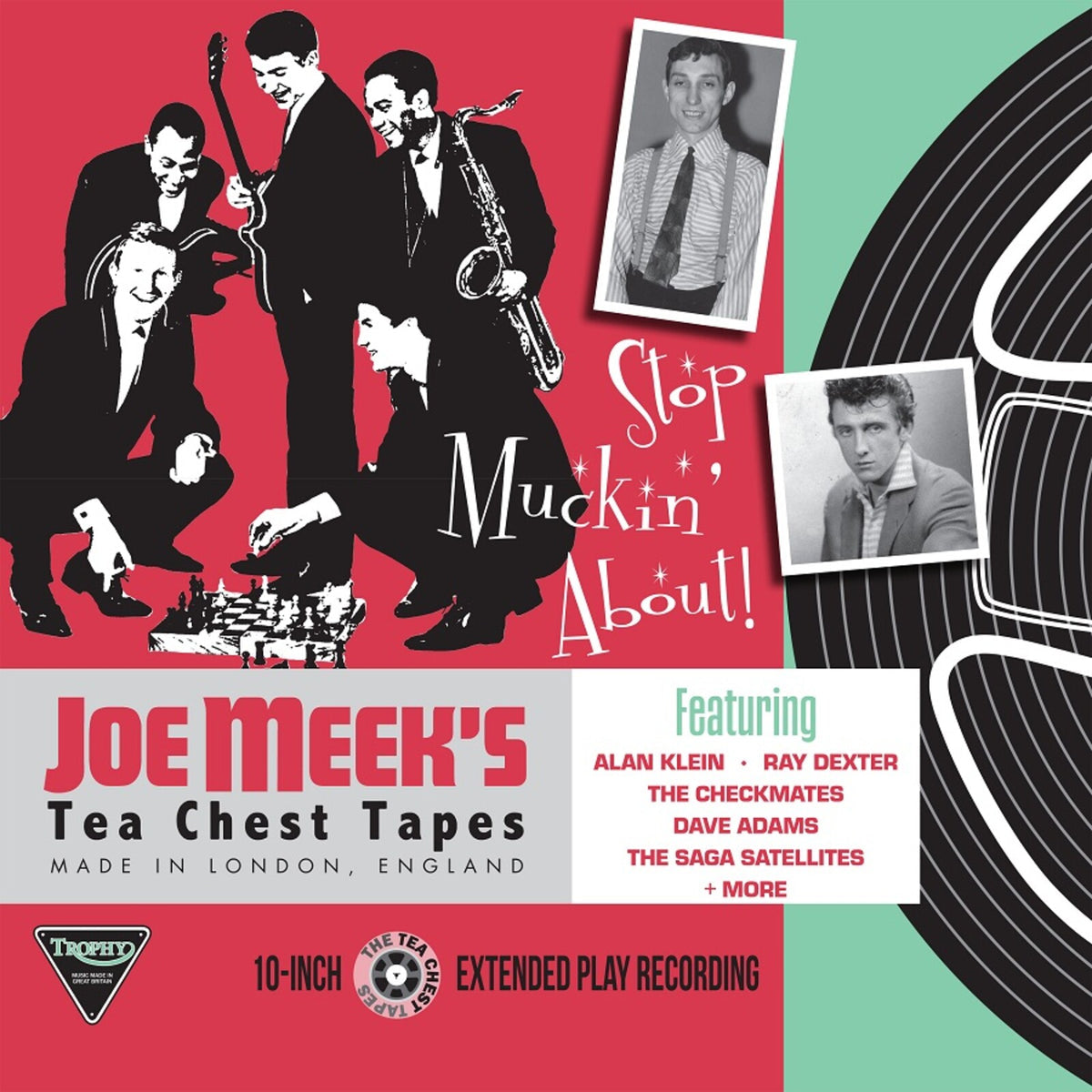 Various - Stop Muckin' About- The Joe Meek Tea Chest Tapes 10" EP (Vinyl LP) PRE-ORDER