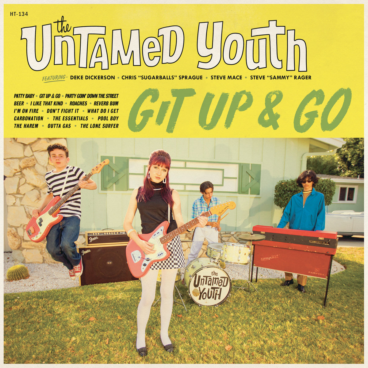 The Untamed Youth - Git Up And Go (Vinyl LP) PRE-ORDER