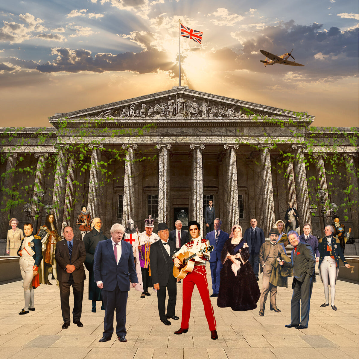 Elgin & The Marbles - The Sun Never Sets MARBLED GOLD VINYL (Vinyl LP) PRE-ORDER