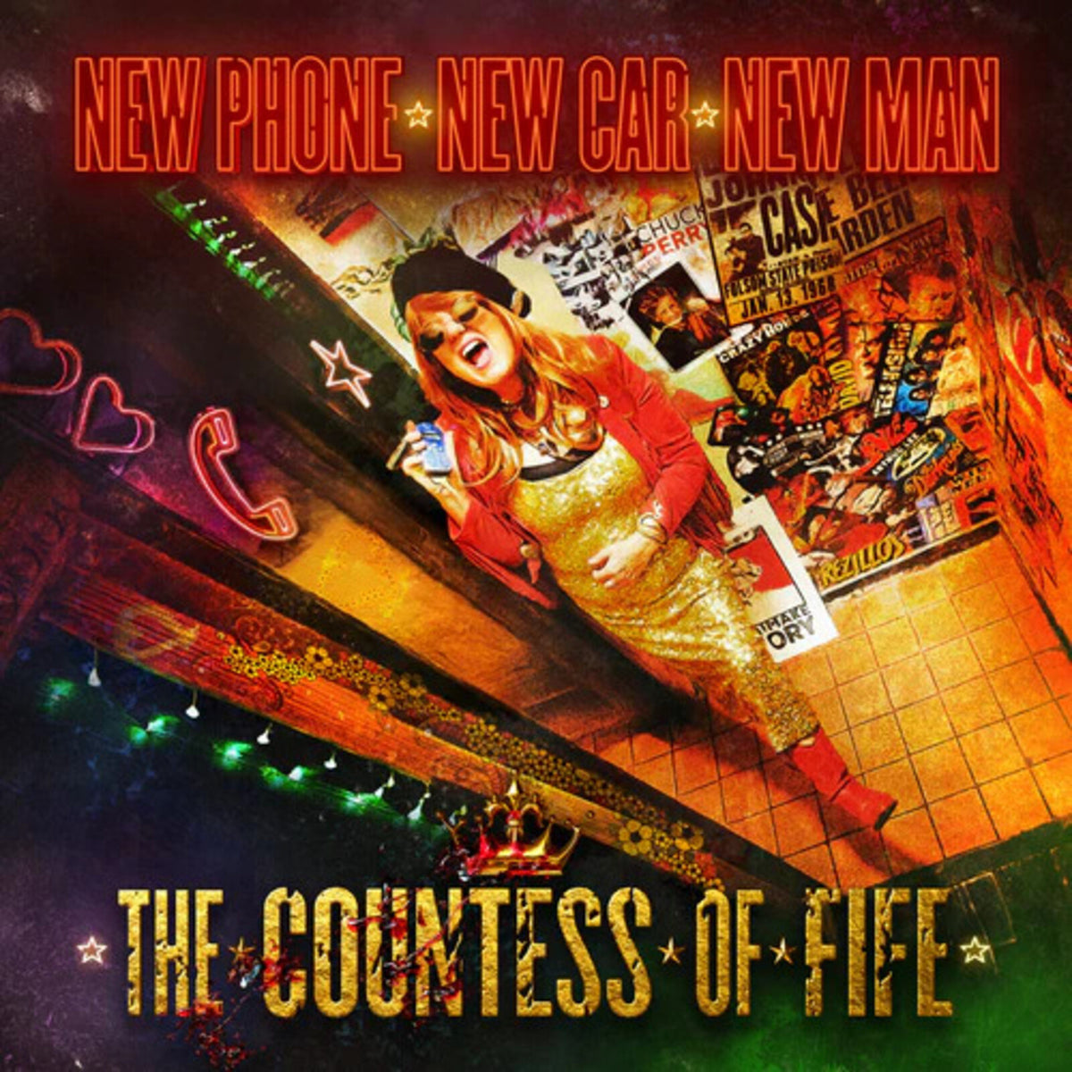 The Countess Of Fife - New Phone New Car New Man COLOURED VINYL (Vinyl LP) PRE-ORDER