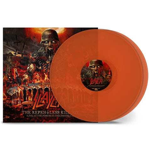 Slayer - The Repentless Killogy 2LP TRANSPARENT ORANGE VINYL G/FOLD SLEEVE (Vinyl LP) PRE-ORDER