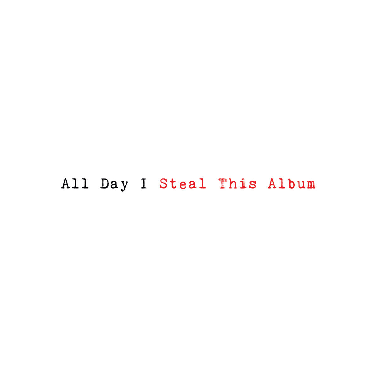 Rico Puestel - All Day I Steal This Album 2LP (Vinyl LP) PRE-ORDER
