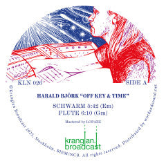 Harald Björk - Off Key & Time 12" (Vinyl LP) PRE-ORDER