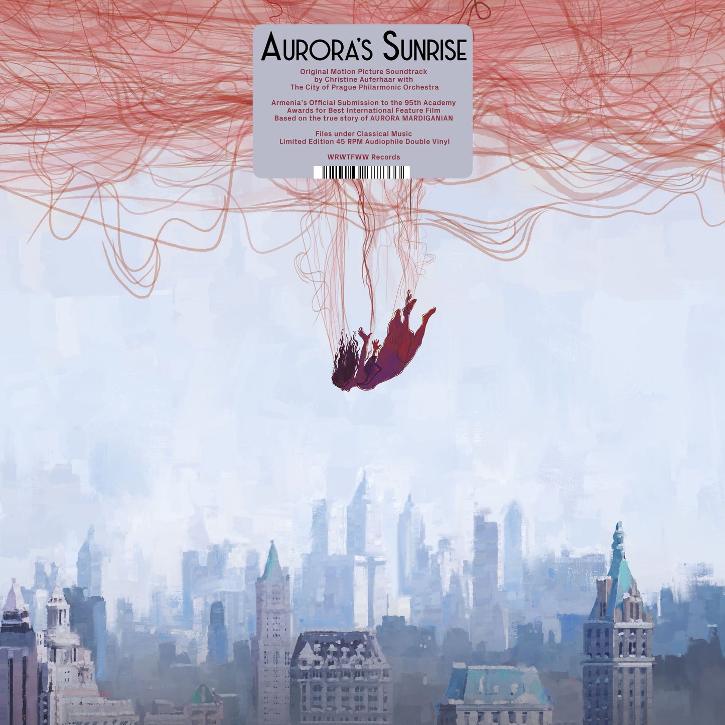 Christine Aufderhaar With The City Of Prague Philharmonic Orchestra - Aurora’S Sunrise (Original Motion Picture Soundtrack) 2LP (Vinyl LP) PRE-ORDER