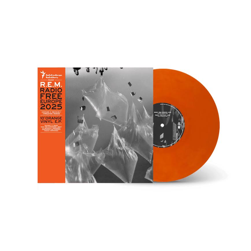 R.E.M. – Radio Free Europe 2025 (Orange Vinyl 10") PRE-ORDER