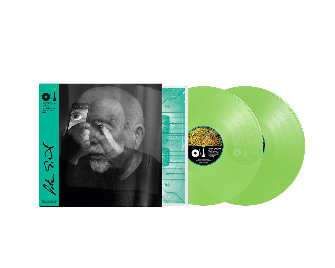 Peter Gabriel - o\i (Indie/Local Retail Exclusive) (Bright-Side Mix) (2xLP) Green Neon PRE-ORDER