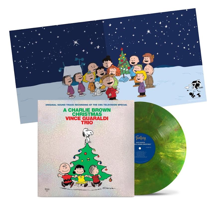 Vince Guaraldi Trio - A Charlie Brown Christmas (Christmas tree coloured Vinyl LP) PRE-ORDER