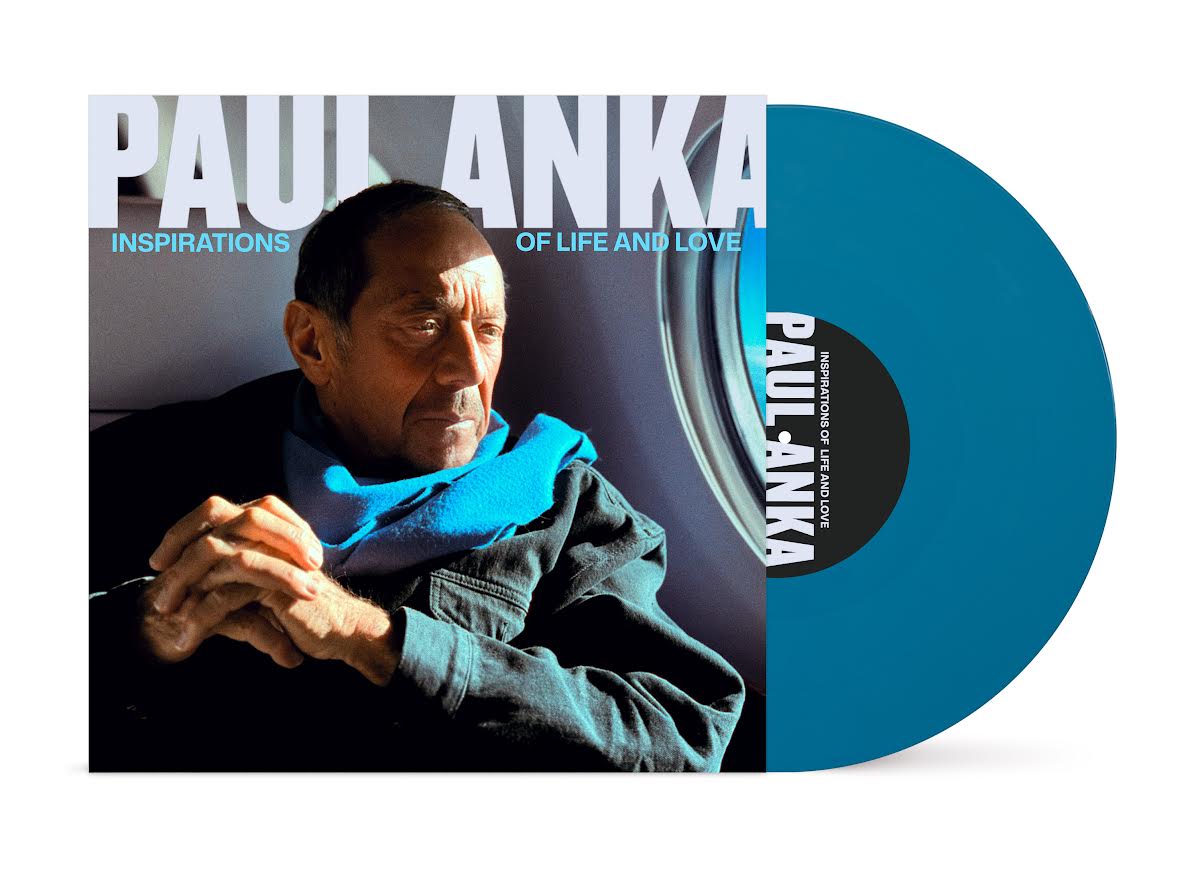 Paul Anka - Inspirations of Life and Love (Aqua Blue Coloured Vinyl LP) PRE-ORDER