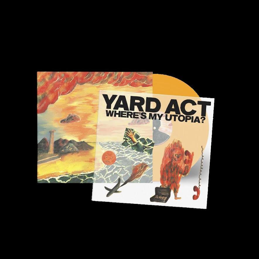 Yard Act - Where's My Utopia? - Indie Exclusive Yellow LP (With Sticker Set) (Vinyl) PRE-ORDER