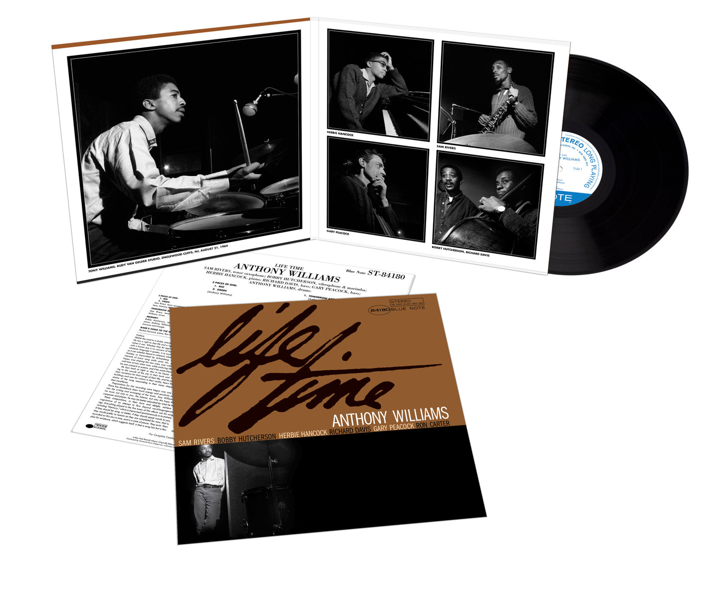 Anthony Williams – Life Time (Blue Note Tone Poet LP Vinyl) PRE-ORDER
