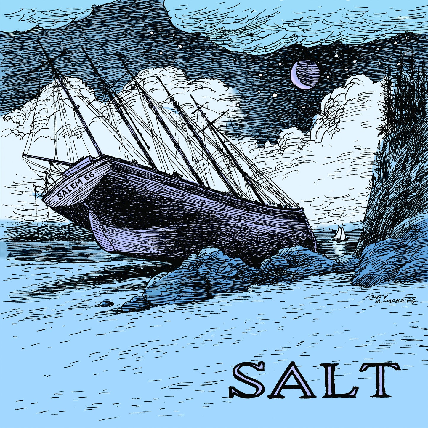 Salem 66 - Salt (Blue Vinyl) LP, BLUE VINYL, HAND NUMBERED /600 (Vinyl LP) PRE-ORDER