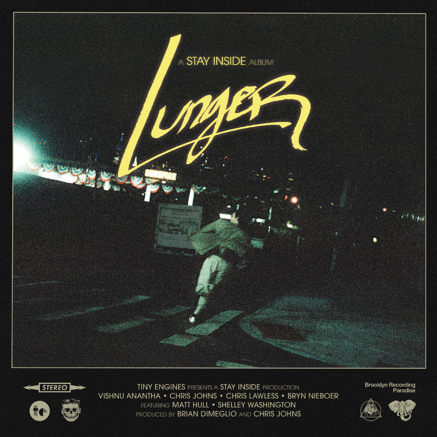 Stay Inside - Lunger (Yellow + Glitter Vinyl) (Vinyl LP) PRE-ORDER