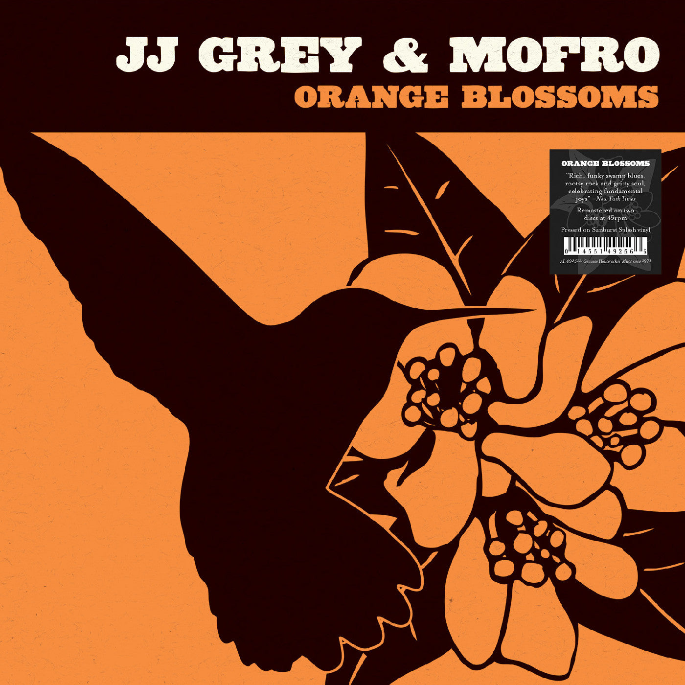 Grey, Jj & Mofro - Orange Blossoms (Sunburst Splash Vinyl) (Vinyl LP) PRE-ORDER