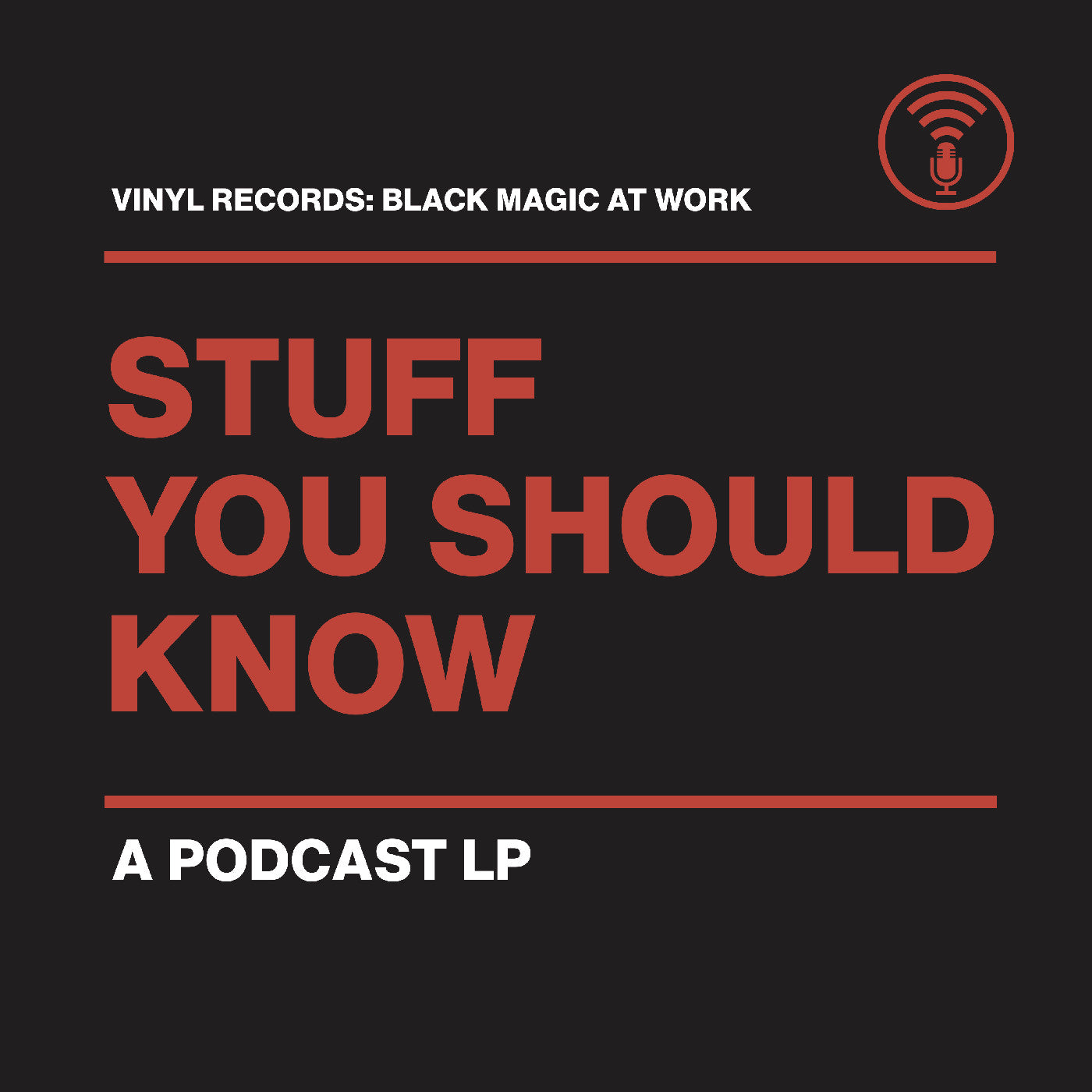 Stuff You Should Know - Vinyl Records: Black Magic At Work (Gold Royalty Vinyl) (Vinyl LP) PRE-ORDER