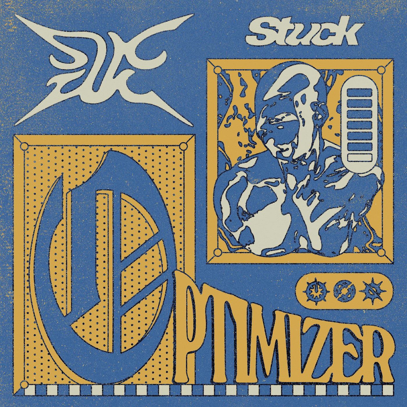 Stuck - Optimizer (Royal Blue Vinyl) (Vinyl LP) PRE-ORDER