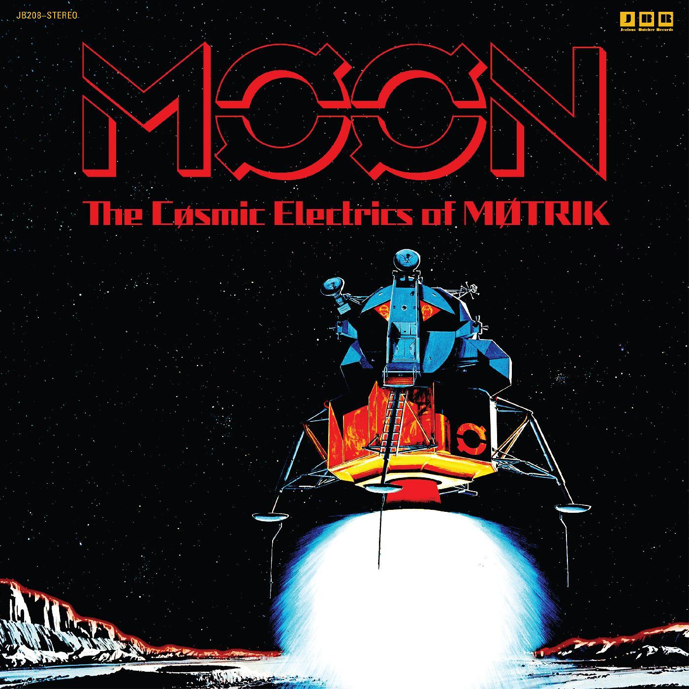 Motrik - Moon: The Cosmic Electrics Of Motrik (Bone & Grey Vinyl) (Vinyl LP) PRE-ORDER