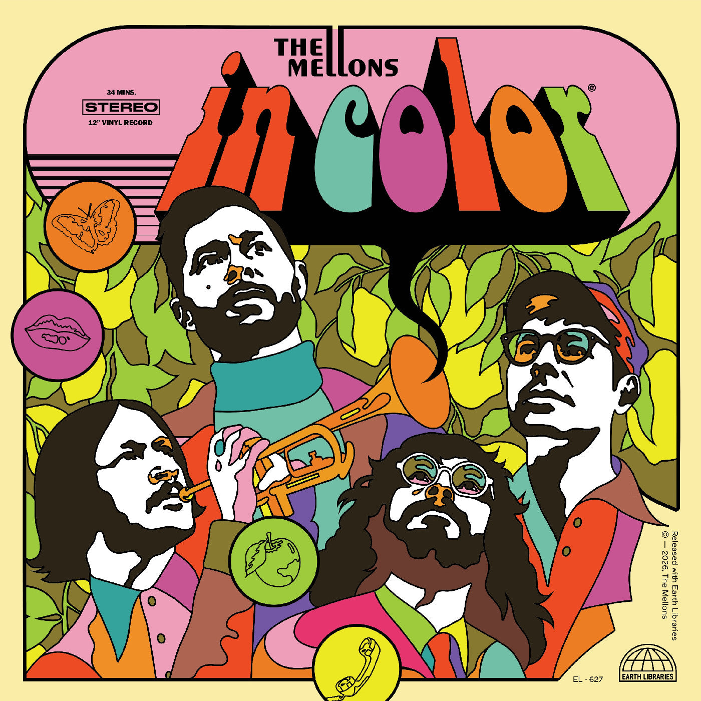 Mellons, The - The Mellons In Color (Vinyl LP) PRE-ORDER