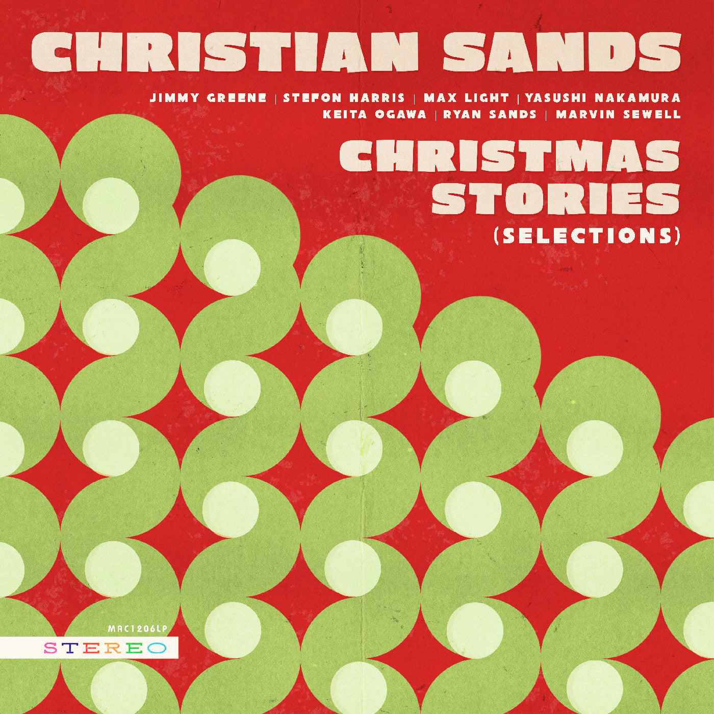 Sands, Christian - Christmas Stories (Selections) (Evergreen Vinyl) (Vinyl LP) PRE-ORDER