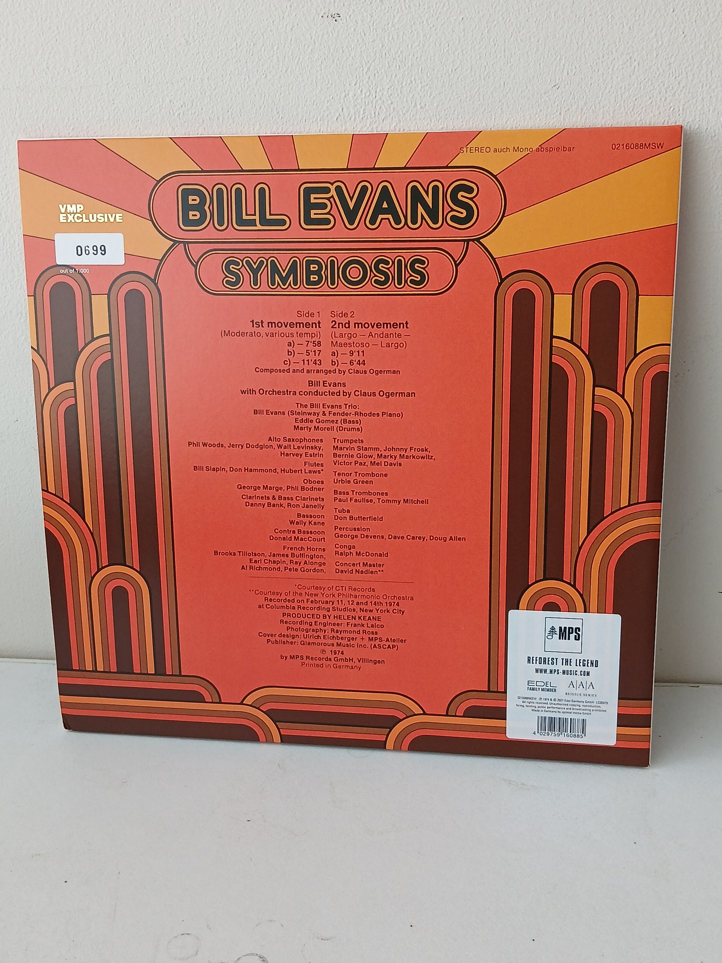 Bill Evans – Symbiosis (Used Orange Vinyl LP)