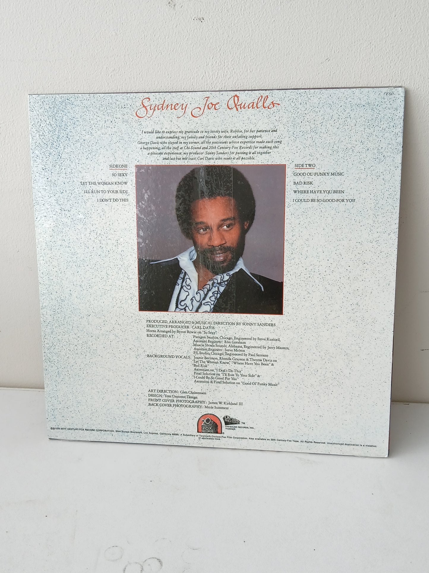 Sydney Joe Qualls – So Sexy (Used LP)