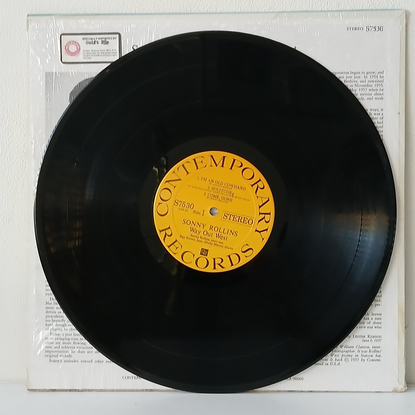 Sonny Rollins – Way Out West (Used LP)