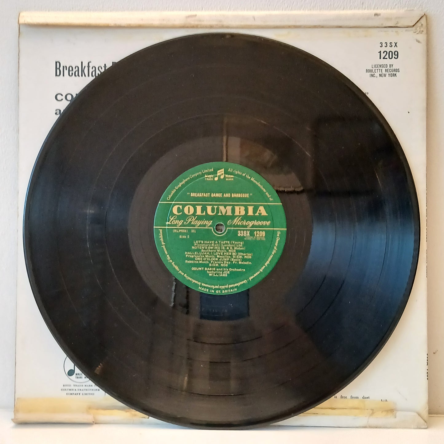 Count Basie And His Orchestra Featuring Joe Williams – Breakfast Dance And Barbecue (Used LP)