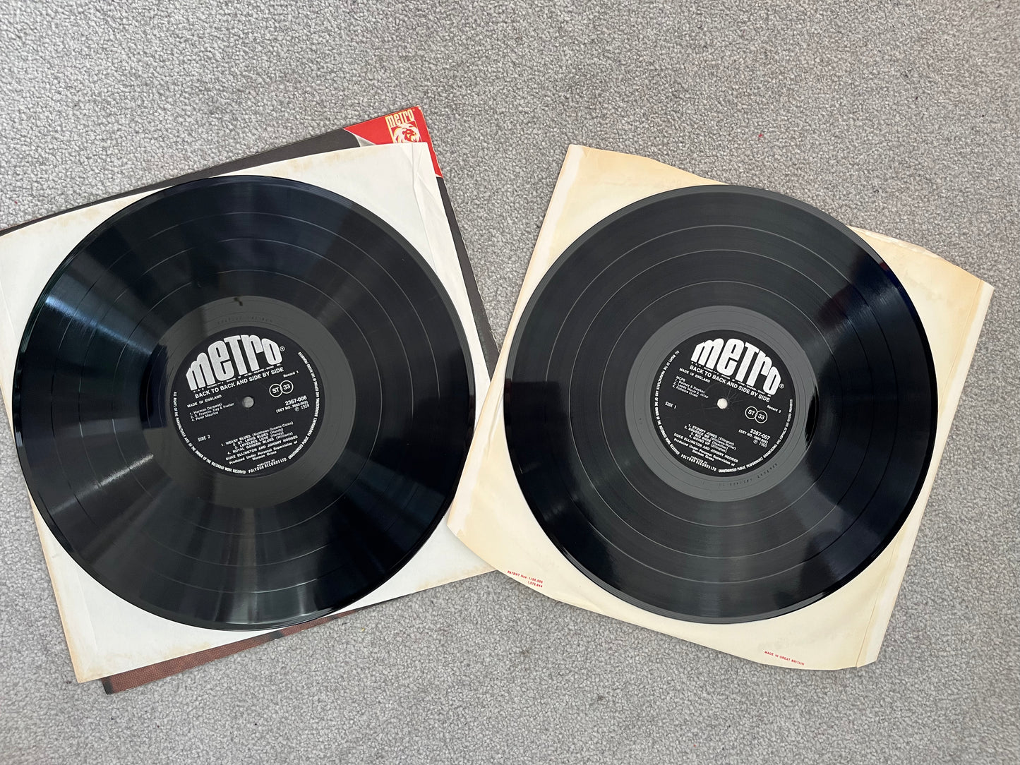Duke Ellington & Johnny Hodges – Back To Back - Side By Side (Used 2LP)