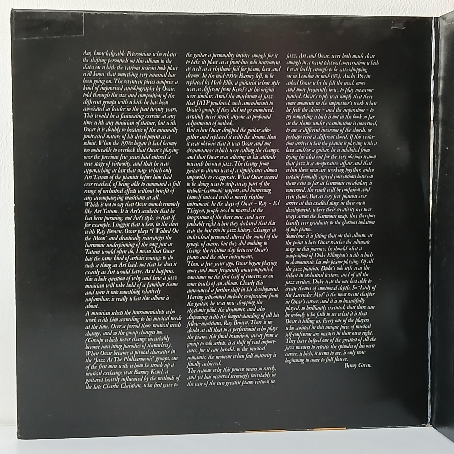 Oscar Peterson – The History Of An Artist (Used 2LP)