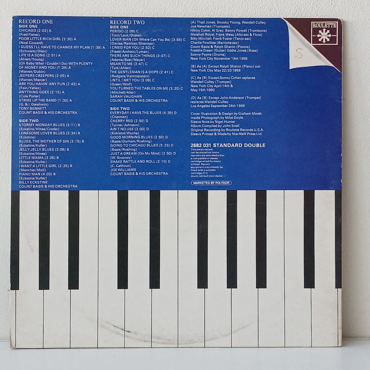 Count Basie And His Orchestra – Summit Meeting (Used 2LP)