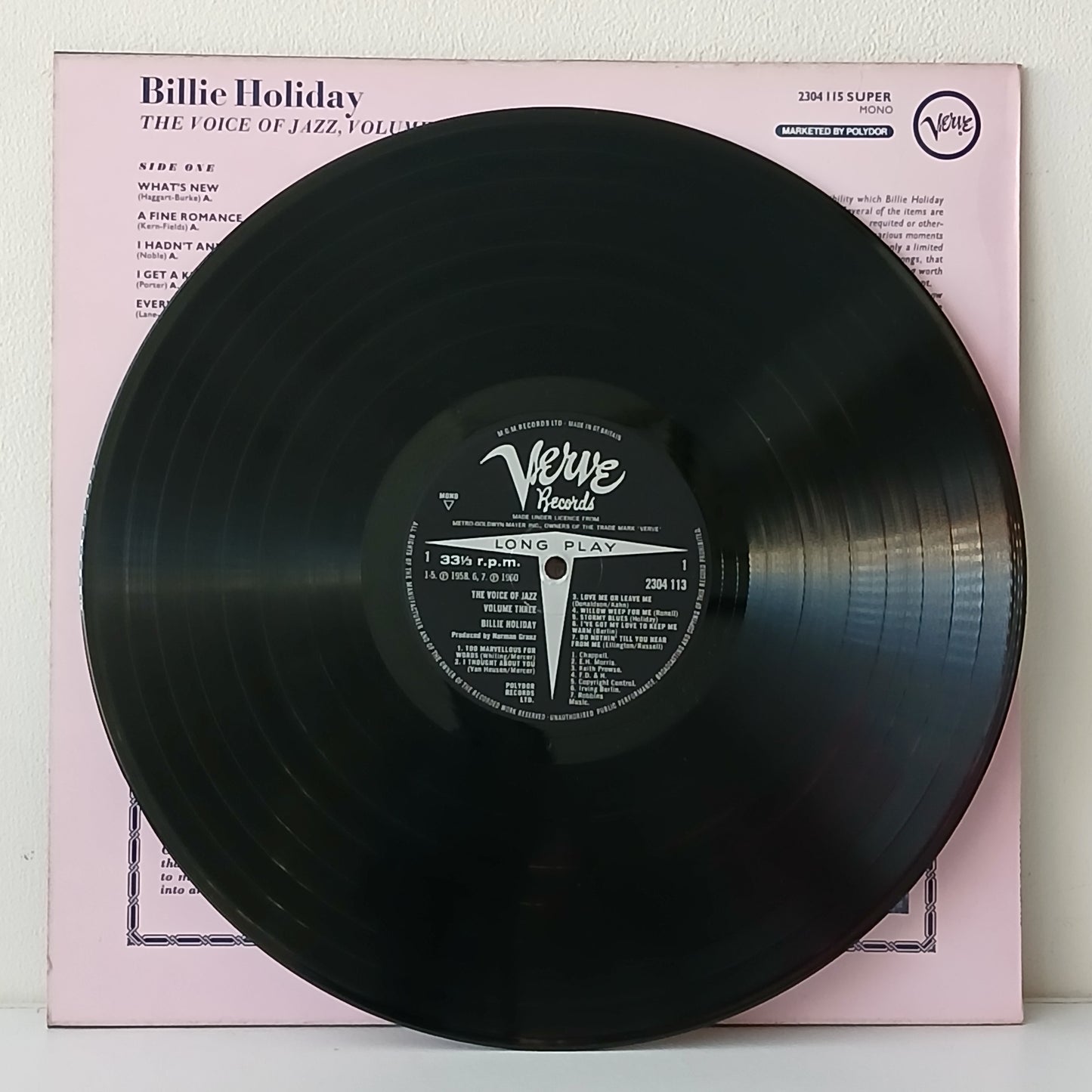 Billie Holiday – The Voice Of Jazz, Volume Five (Used LP)