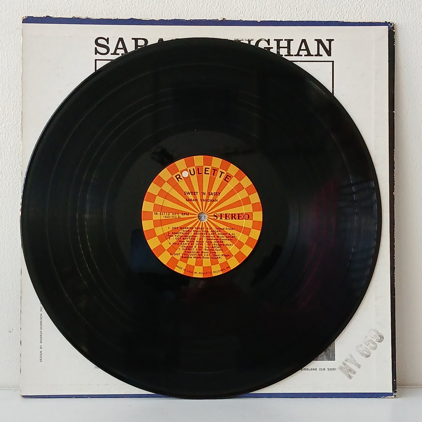 Sarah Vaughan – Sweet 'N' Sassy (Used LP)