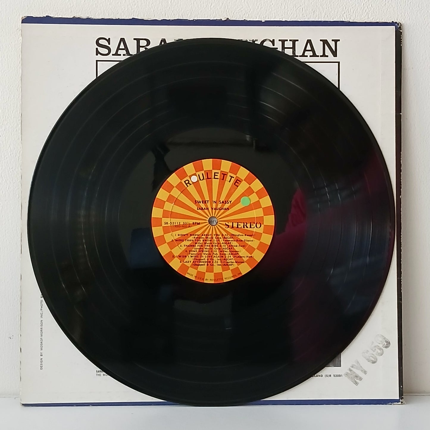 Sarah Vaughan – Sweet 'N' Sassy (Used LP)