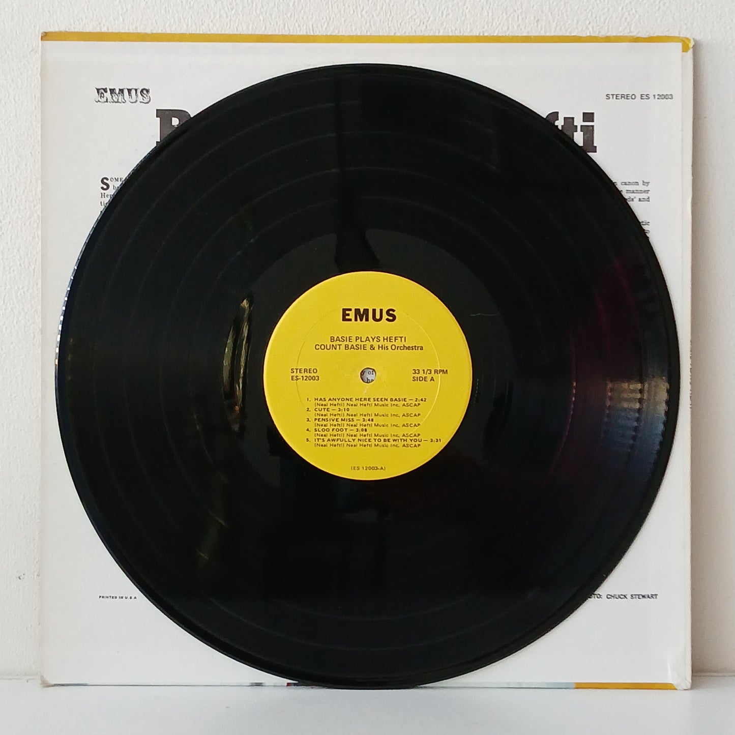 Count Basie – Basie Plays Hefti (Used LP)