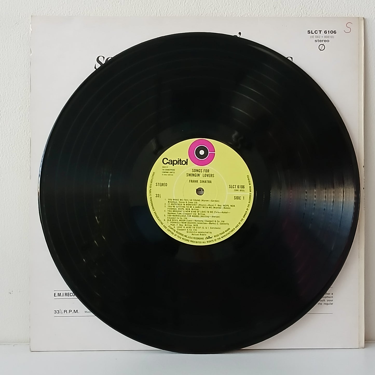 Frank Sinatra – Songs For Swingin' Lovers! (Used LP)