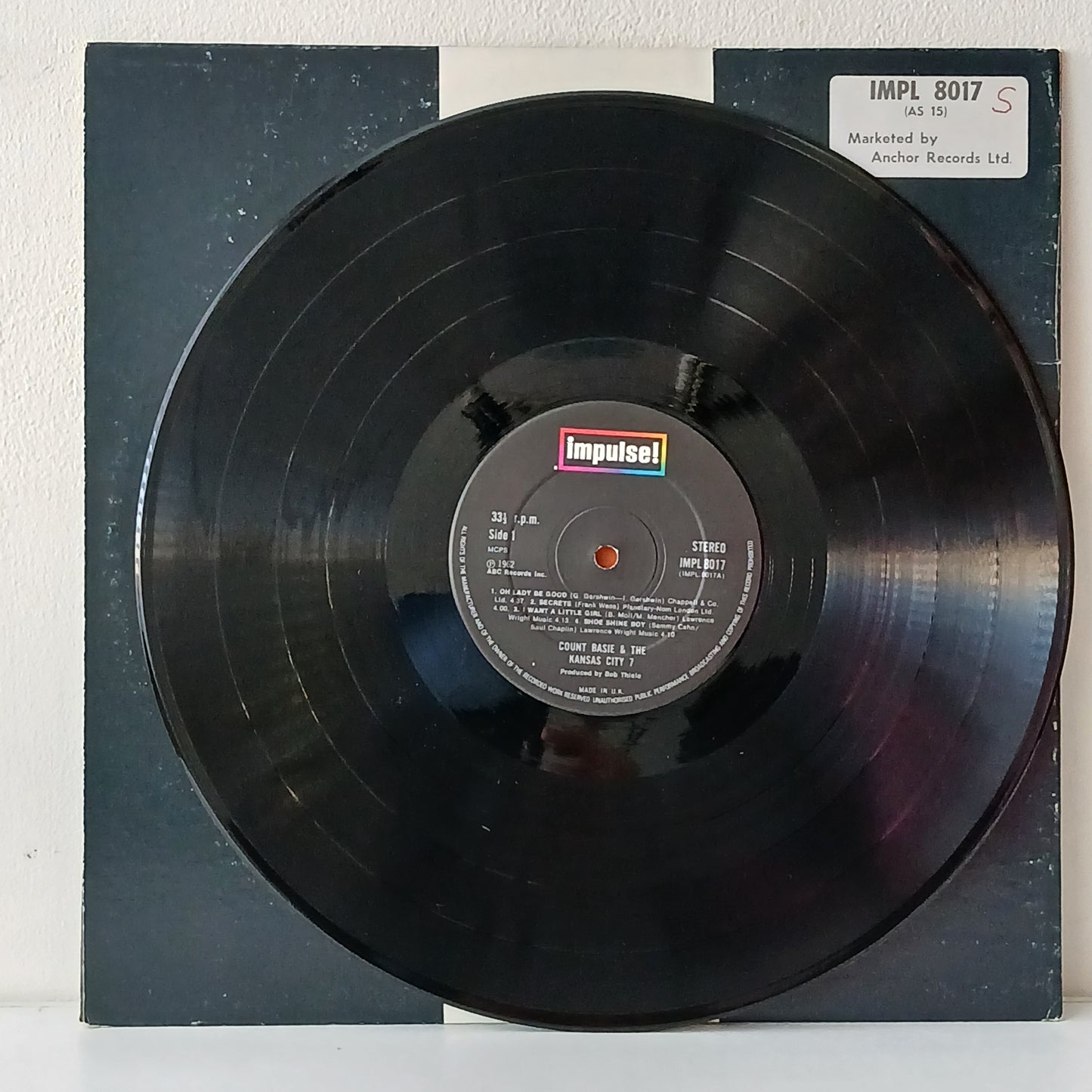 Count Basie And The Kansas City 7 – Count Basie And The Kansas City 7 (Used LP)