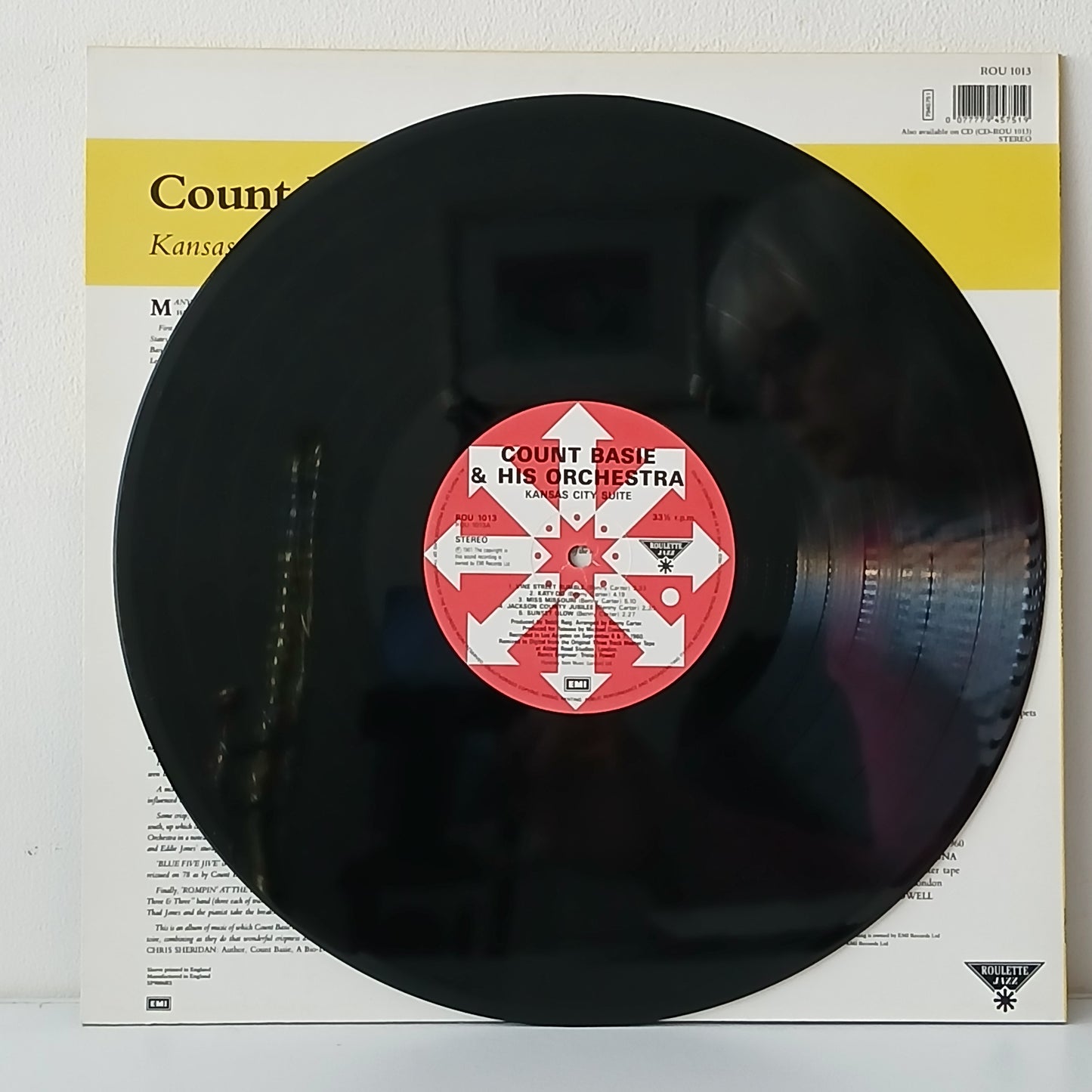 Count Basie & His Orchestra – Kansas City Suite - The Music Of Benny Carter (Used LP)