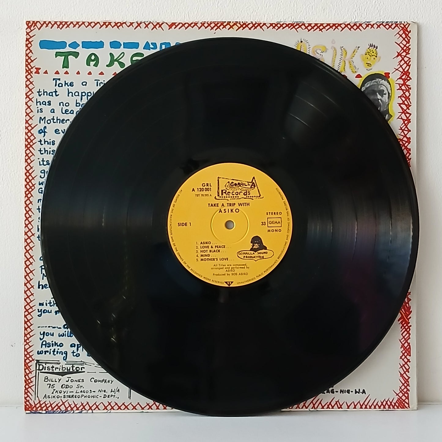 Asiko – Take A Trip With Asiko (Used LP)