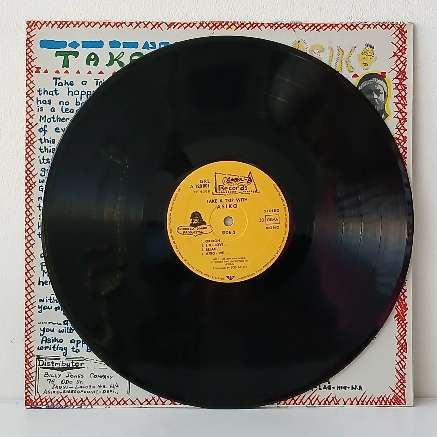 Asiko – Take A Trip With Asiko (Used LP)