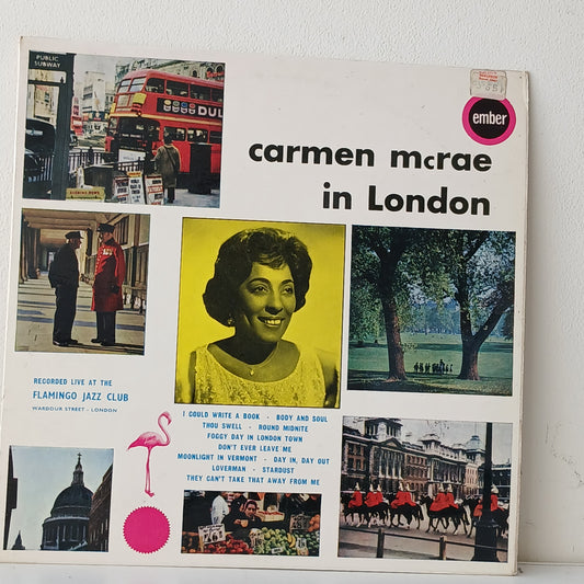 Carmen McRae – Carmen McRae At The Flamingo Jazz Club (Used LP)